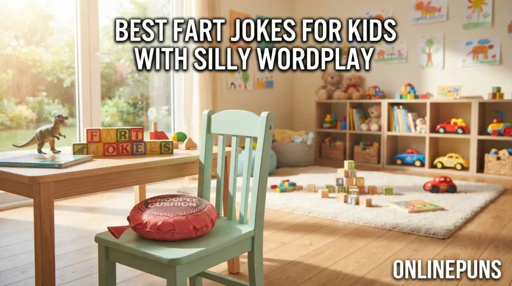 Best Fart Jokes for Kids With Silly Wordplay