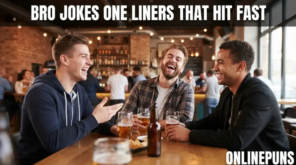 Bro Jokes One Liners That Hit Fast