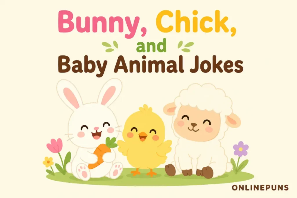 Bunny, Chick, and Baby Animal Jokes