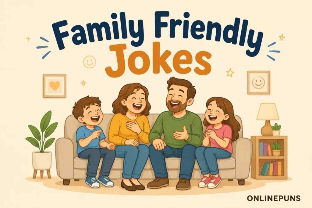 Family Friendly Jokes: 210+ Everyone Can Enjoy