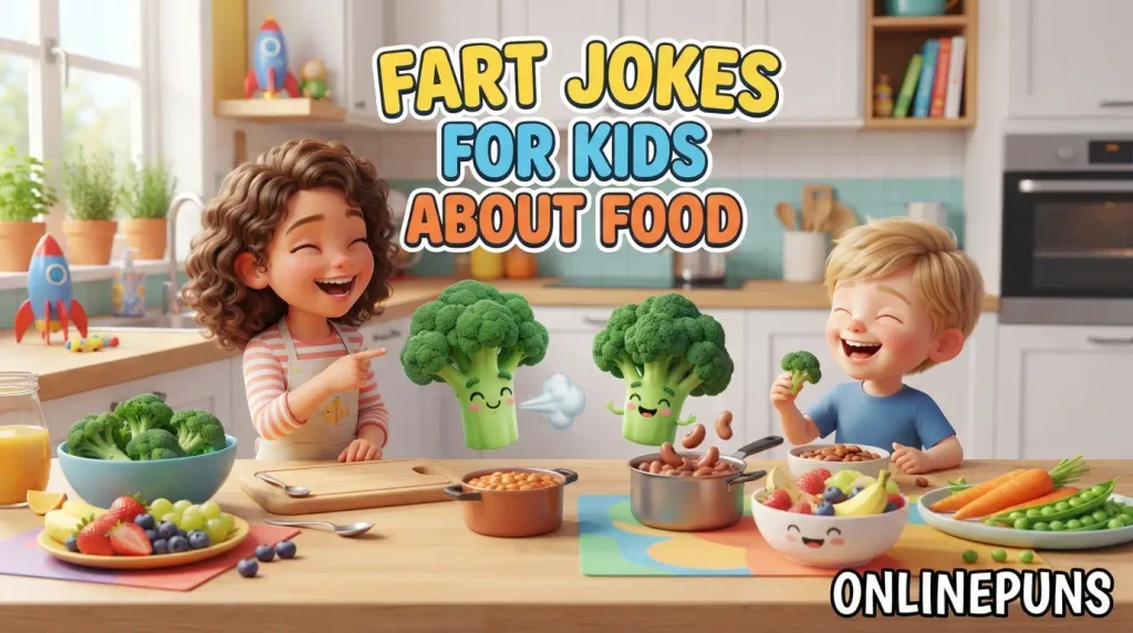 Fart Jokes for Kids About Food