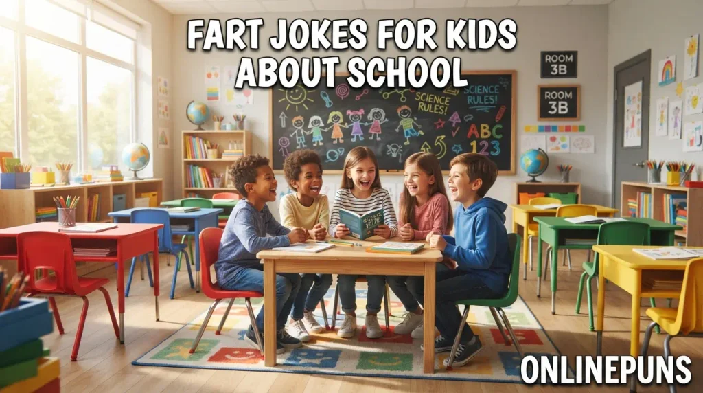 Fart Jokes for Kids About School