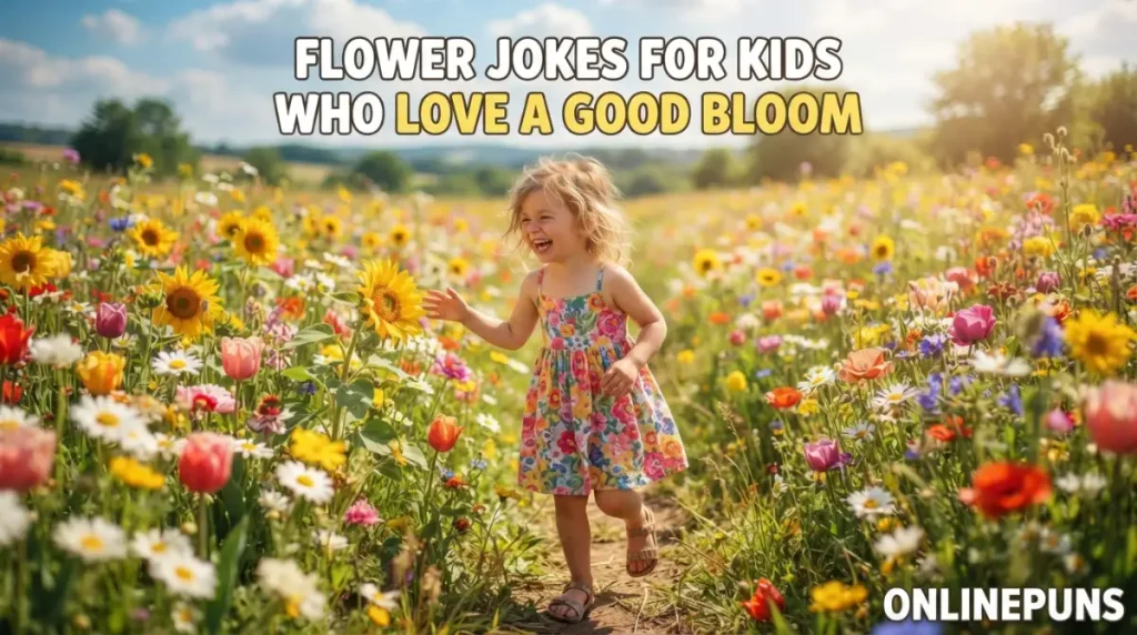 Flower Jokes for Kids Who Love a Good Bloom