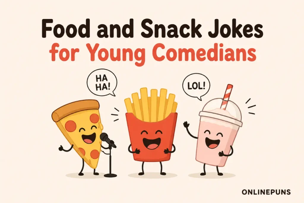 Food and Snack Jokes for Young Comedians
