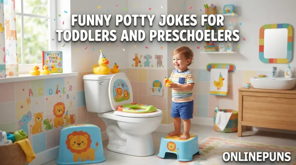 Funny Potty Jokes for Toddlers and Preschoolers