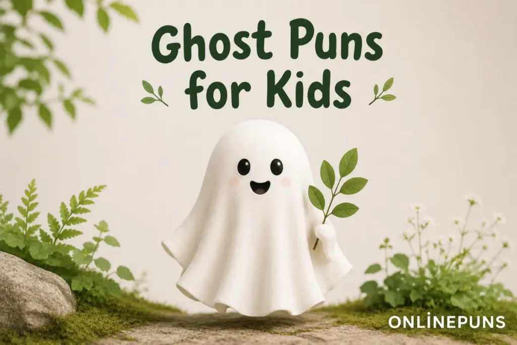 Ghost Puns for Kids