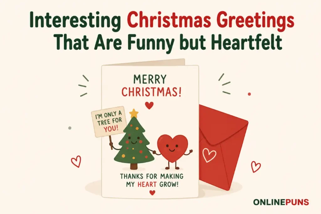 Interesting Christmas Greetings That Are Funny but Heartfelt