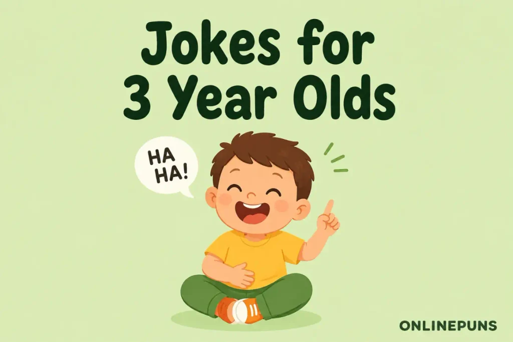 Jokes for 3 Year Olds