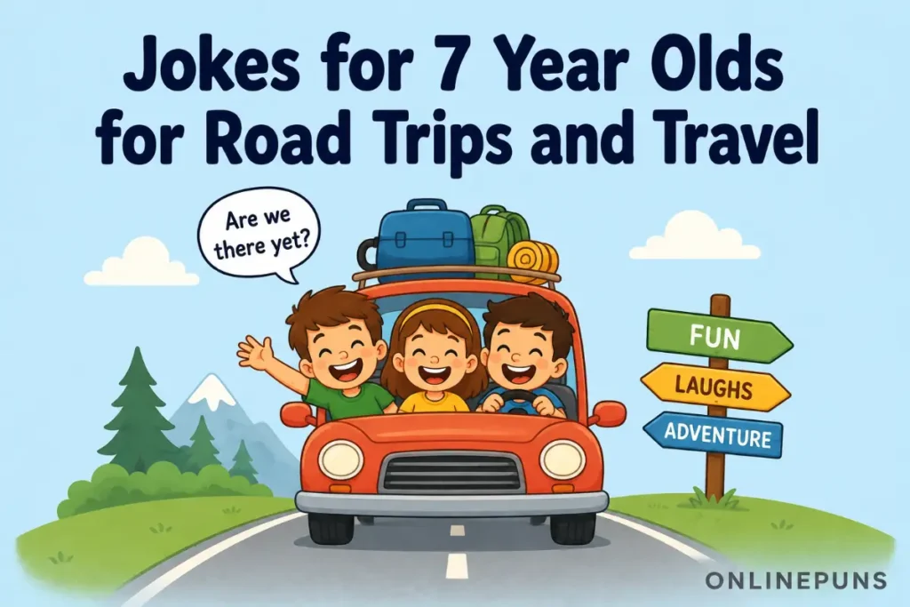 Jokes for 7 Year Olds for Road Trips and Travel