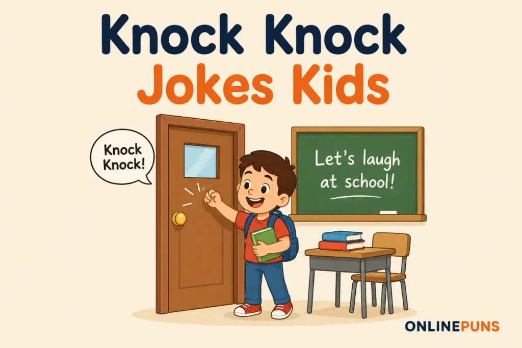 Knock Knock Jokes Kids Can Use at School