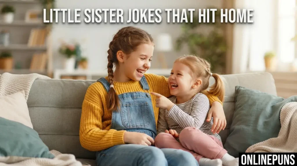Little Sister Jokes That Hit Home