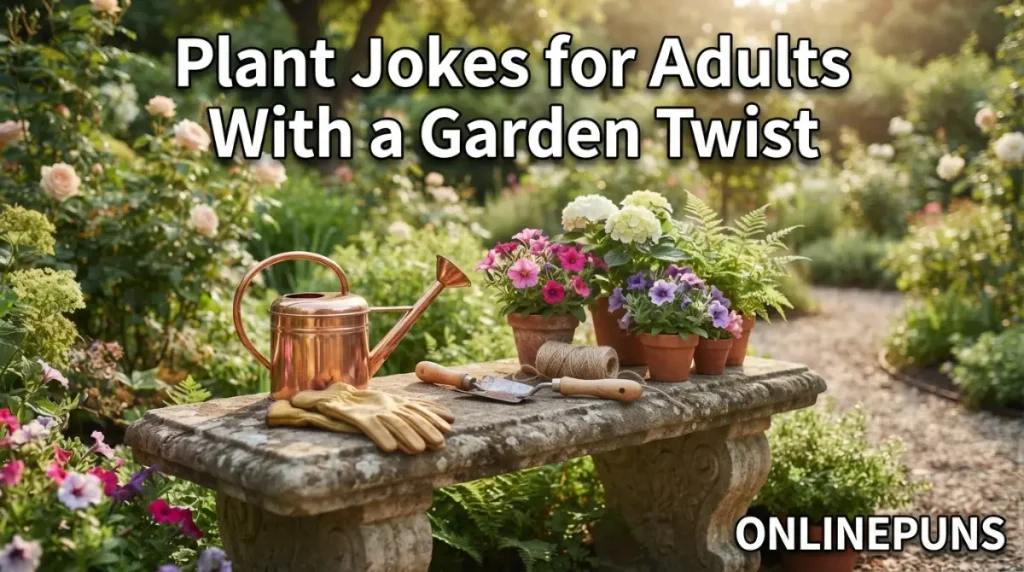 Plant Jokes for Adults With a Garden Twist