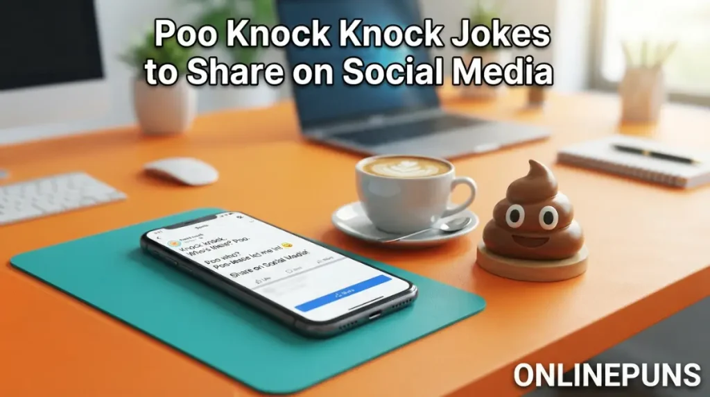 Poo Knock Knock Jokes to Share on Social Media