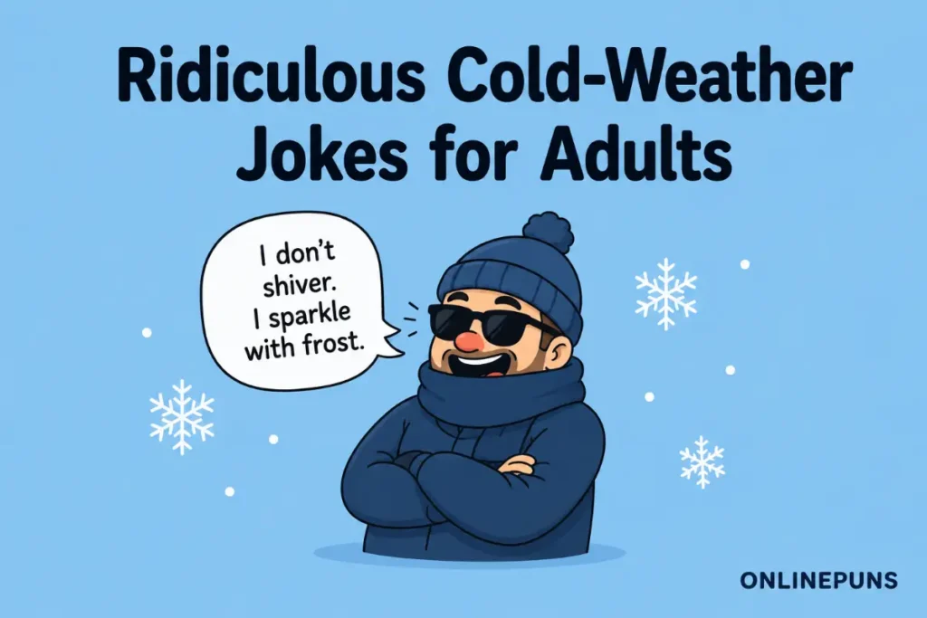 Ridiculous Cold-Weather Jokes for Adults