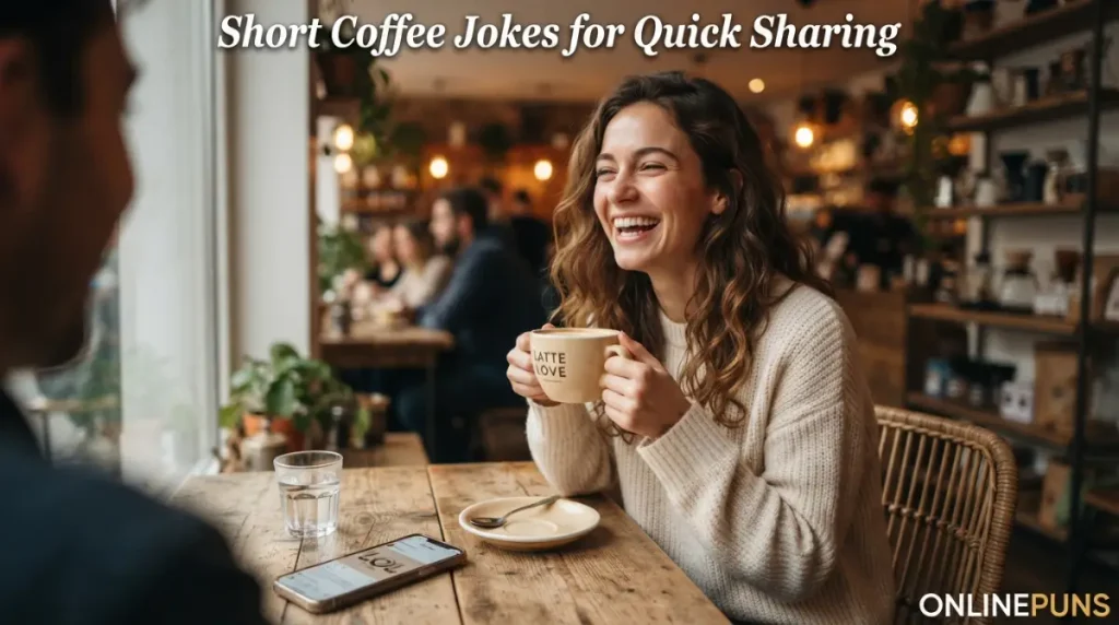 Short Coffee Jokes for Quick Sharing
