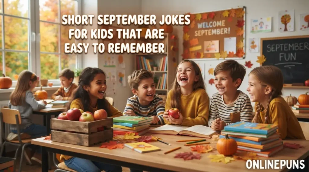 Short September Jokes for Kids That Are Easy to Remember