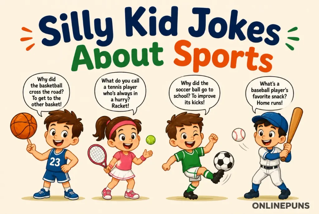 Silly Kid Jokes About Sports