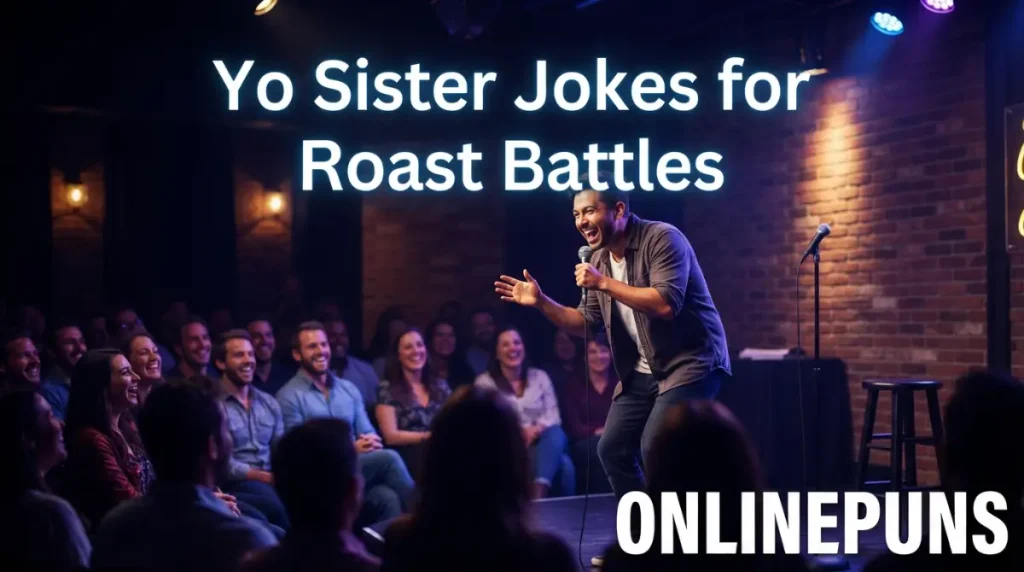 Yo Sister Jokes for Roast Battles