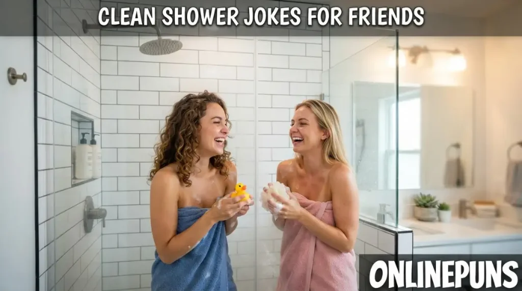 Clean Shower Jokes for Friends