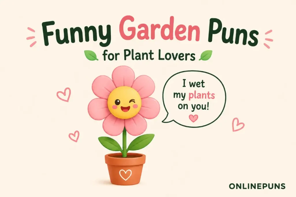 Funny Garden Puns for Plant Lovers