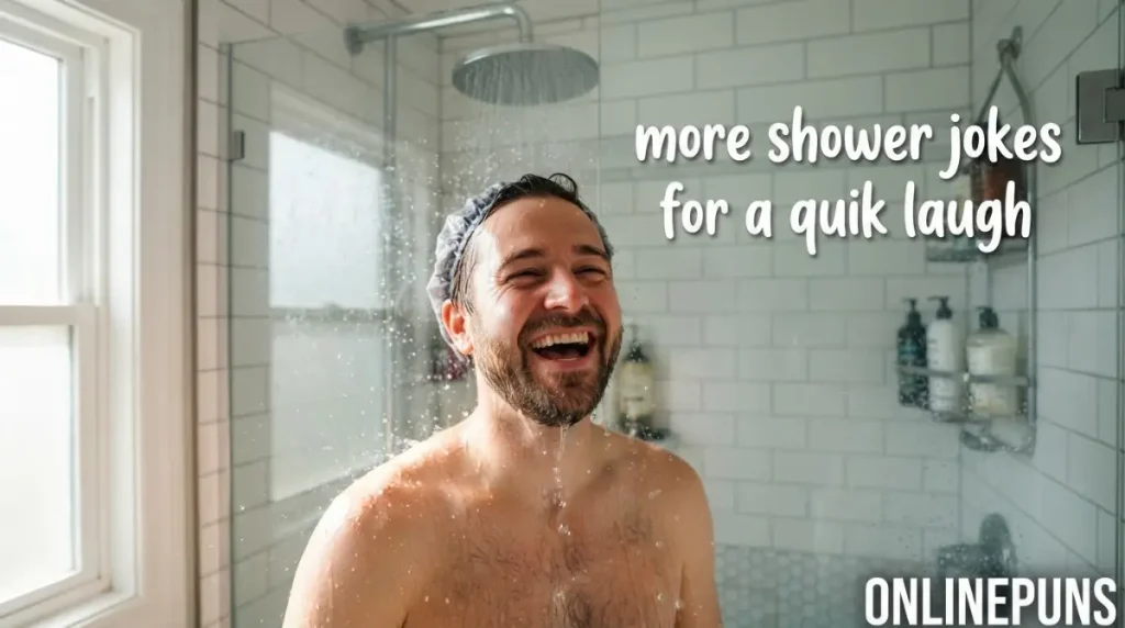 More Shower Jokes for a Quick Laugh