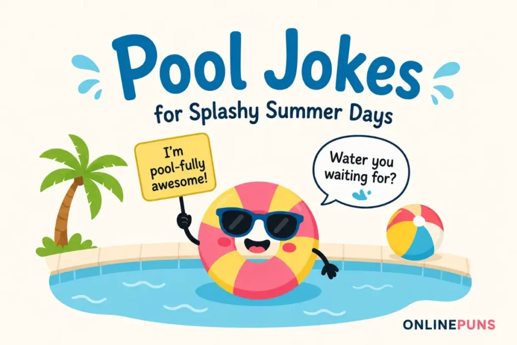 Pool Jokes for Splashy Summer Days