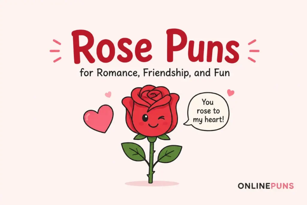 Rose Puns for Romance, Friendship, and Fun