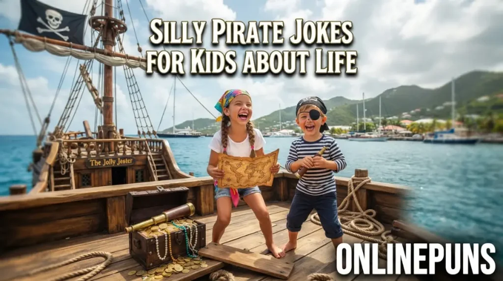 Silly Pirate Jokes for Kids About Life on the High Seas
