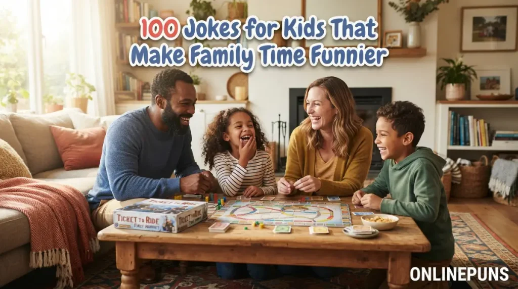 100 Jokes for Kids That Make Family Time Funnier