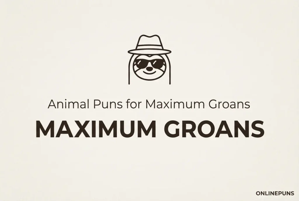 Animal Puns for Maximum Groans