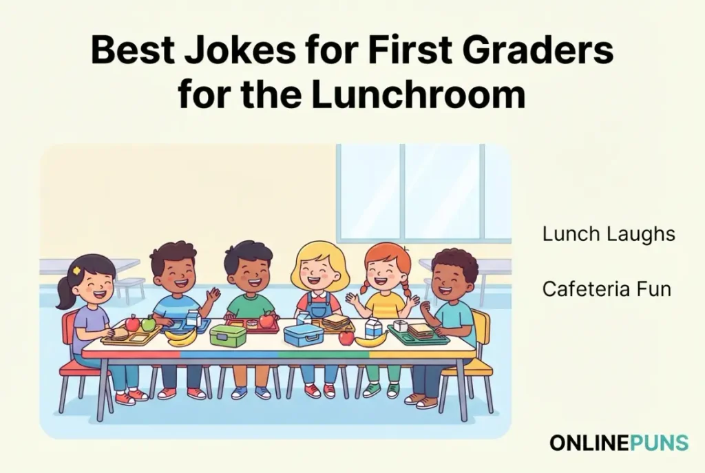 Best Jokes for First Graders for the Lunchroom
