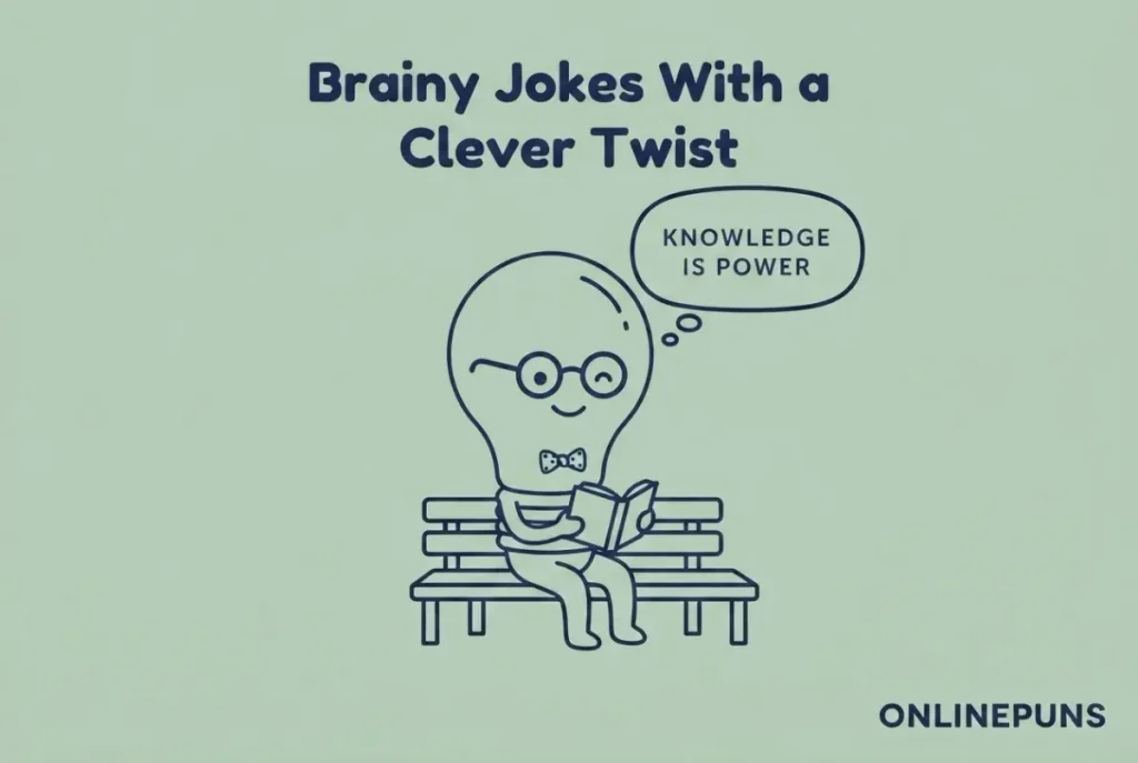 Brainy Jokes With a Clever Twist