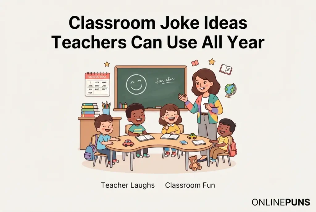 Classroom Joke Ideas Teachers Can Use All Year