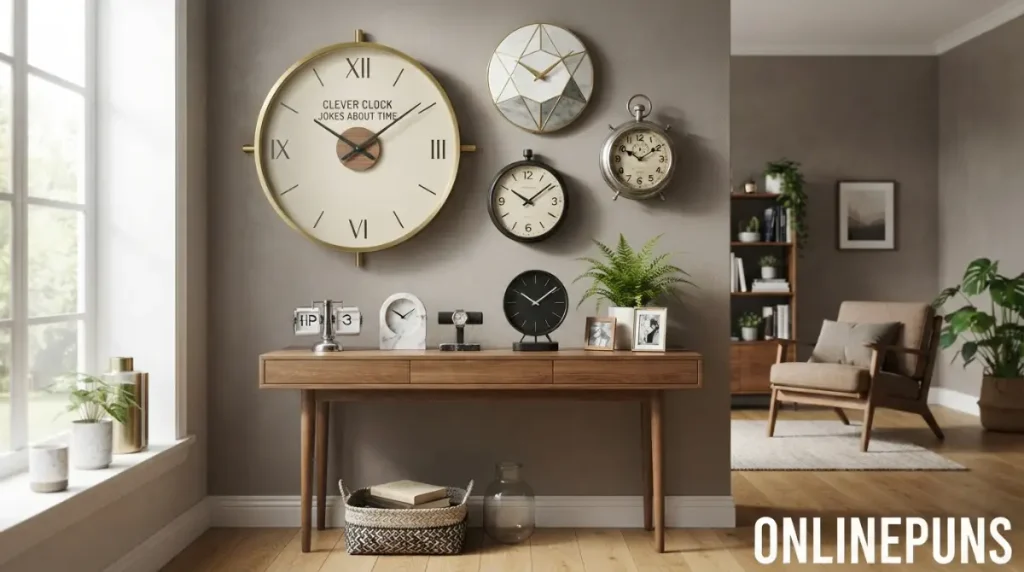 Clever Clock Jokes About Time