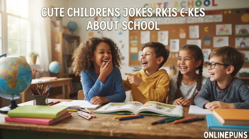 Cute Childrens Jokes About School