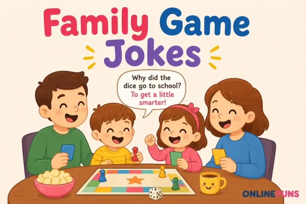 Cute Jokes for Kindergarteners for Family Game Nights
