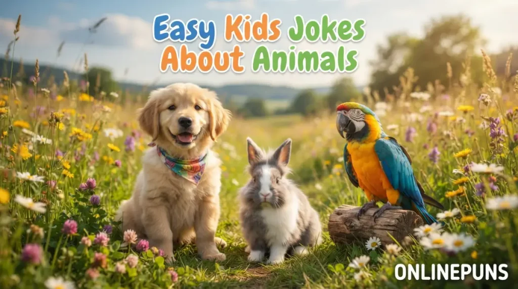 Easy Kids Jokes About Animals