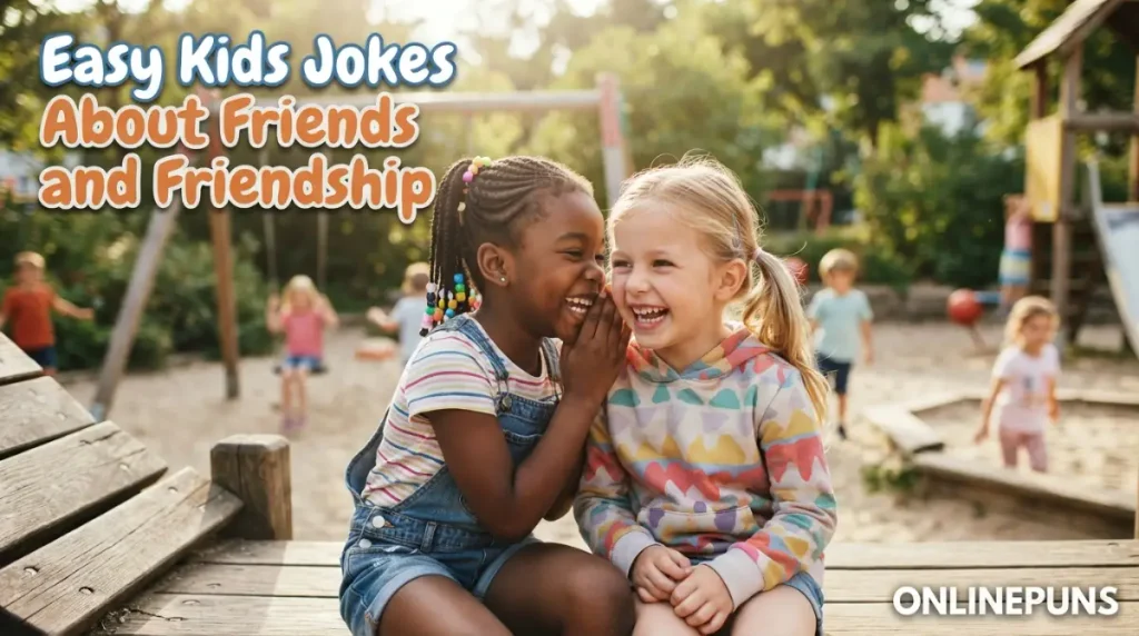 Easy Kids Jokes About Friends and Friendship