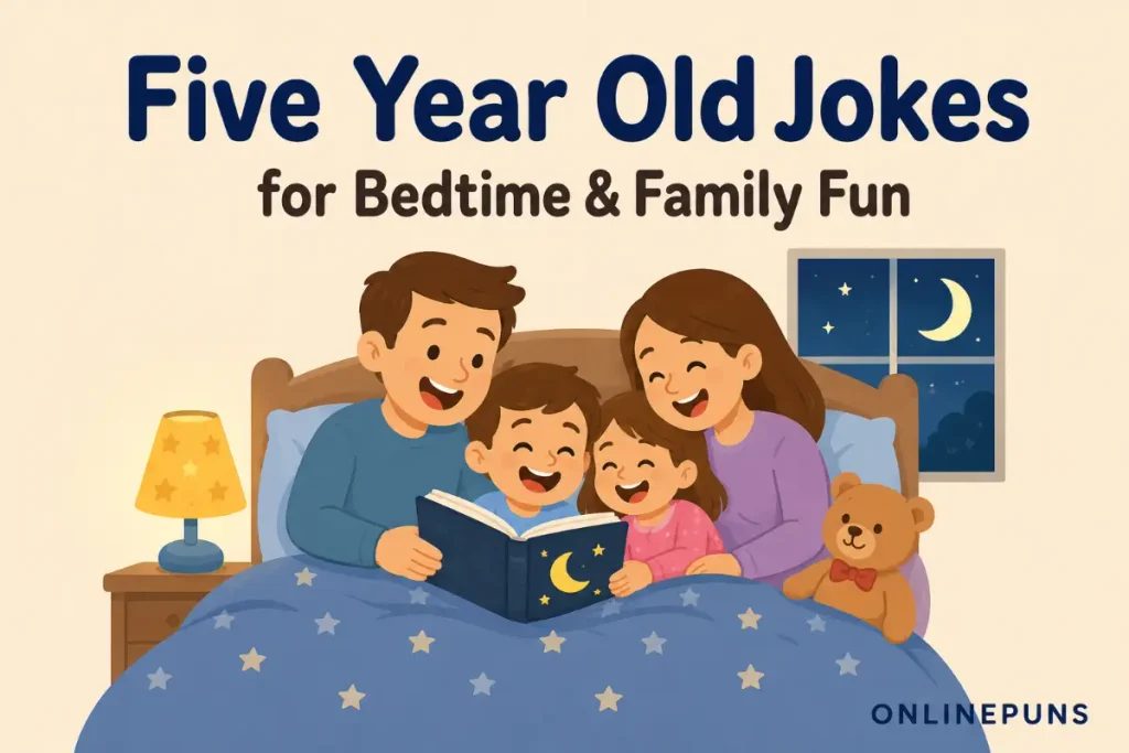 5 Year Old Jokes for Bedtime and Family Fun