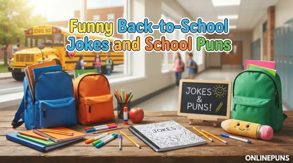 Funny Back-to-School Jokes and School Puns