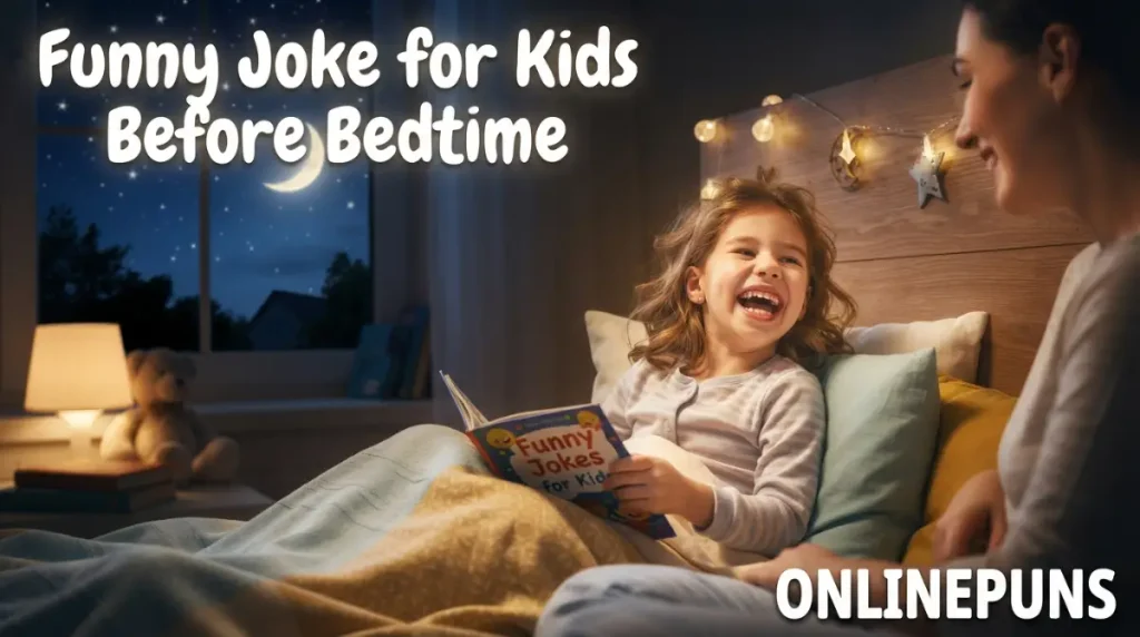 Funny Joke for Kids Before Bedtime