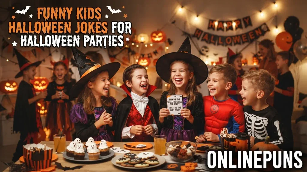 Funny Kids Halloween Jokes for Halloween Parties
