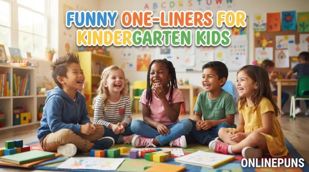 Funny One-Liners for Kindergarten Kids