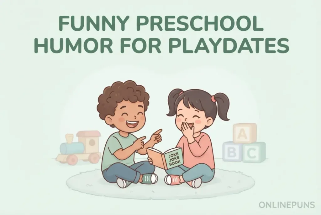 Funny Preschool Humor for Playdates