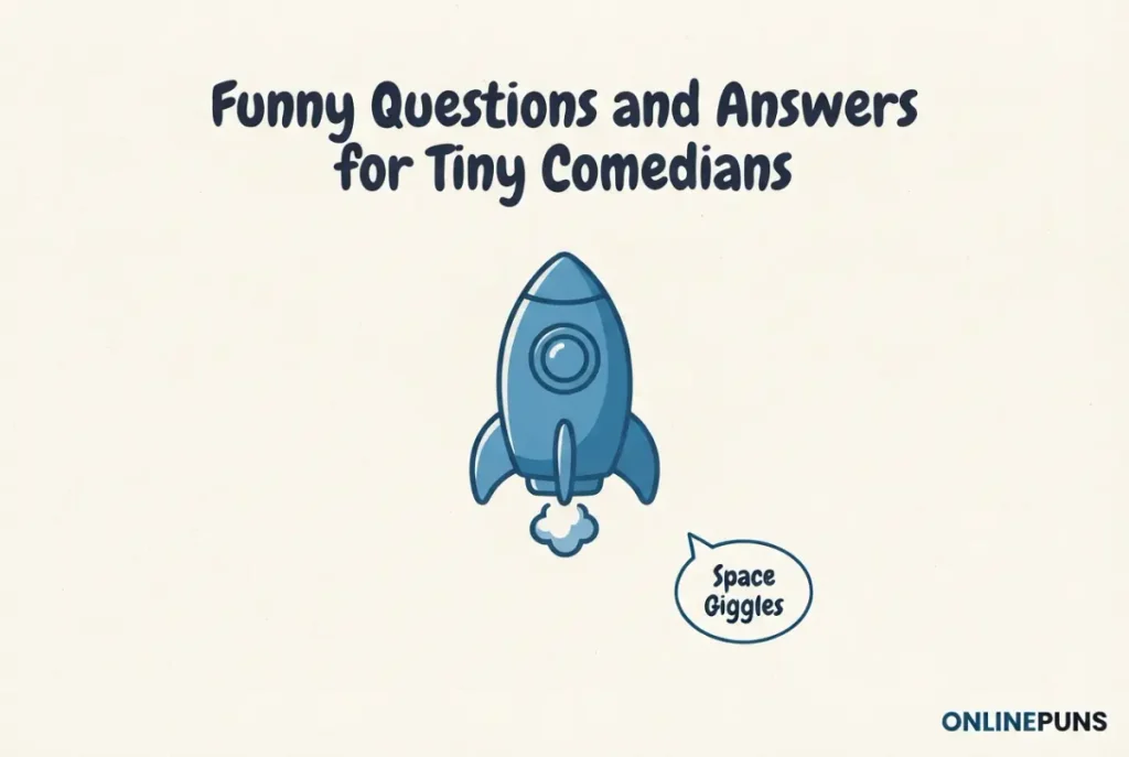 Funny Questions and Answers for Tiny Comedians