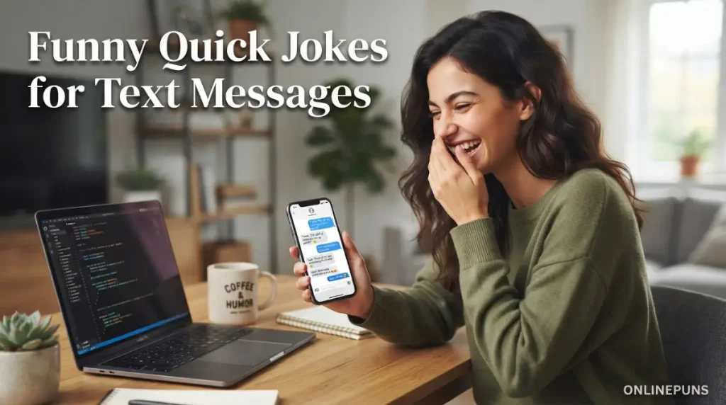 Funny Quick Jokes for Text Messages