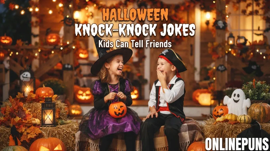 Halloween Knock-Knock Jokes Kids Can Tell Friends