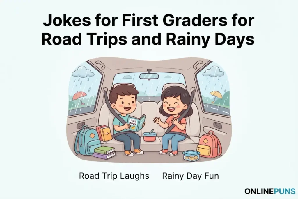 Jokes for First Graders for Road Trips and Rainy Days