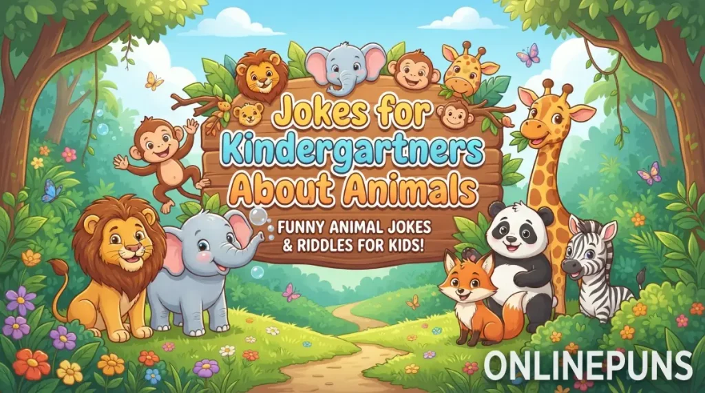 Jokes for Kindergartners About Animals