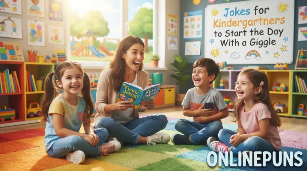 Jokes for Kindergartners to Start the Day With a Giggle